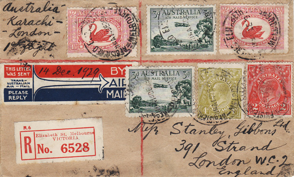 Australian acceptance 1929