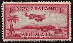 1935 air mail 1d
