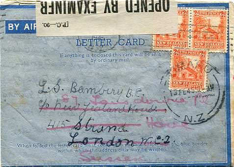 air letter card